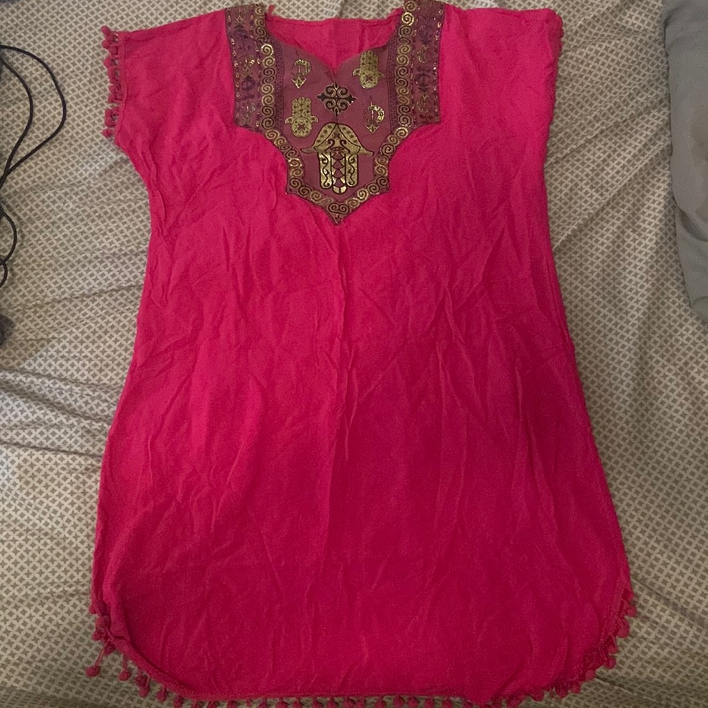 Pink girls dress